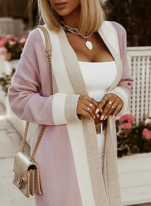 Sweater Open Fall/Winter Knitted Jacket