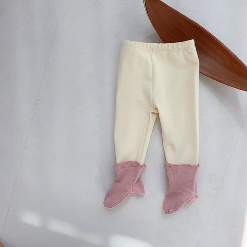 Children's autumn bear hooded sweater baby cute coat or can be matched with bottom socks