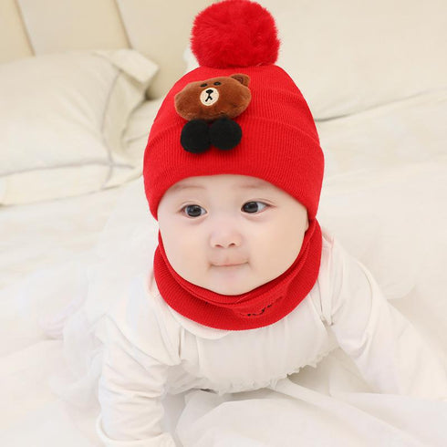 Baby hat warm in autumn and winter Circumference 13.4-16.5 inch(34-42cm)