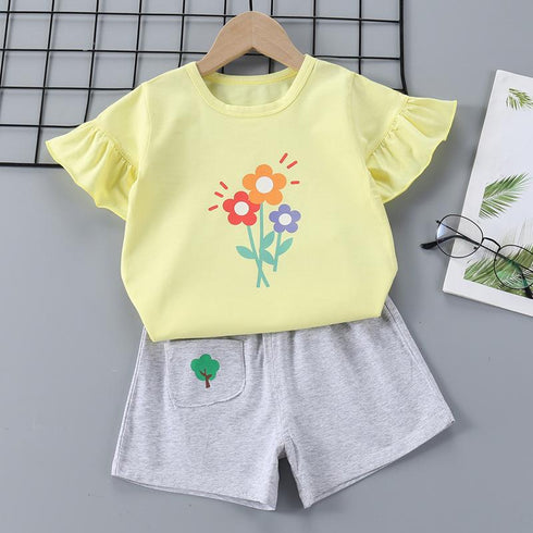Summer Girl's Flower Set