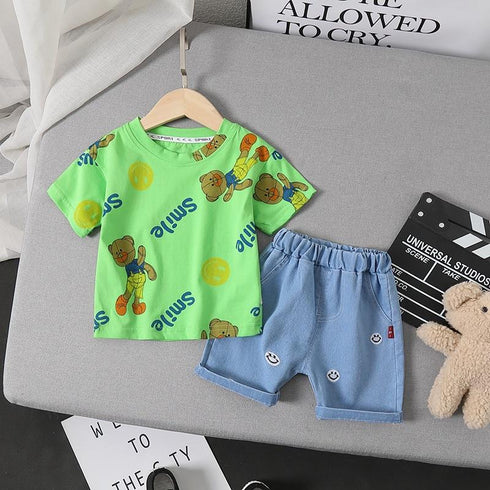 Children's clothing summer short sleeve children's suit