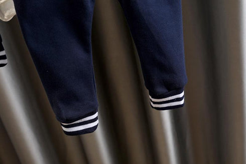 Children's Spring and Autumn Set Two-Piece Set