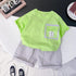 Summer children's short sleeve T-shirt set