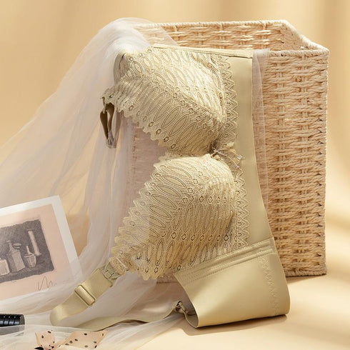 Lactation-feeding bra lace underwear