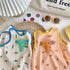 Summer New Baby Boy Cartoon Jumpsuit Boy Climbing Suit Ha Cute Fashion