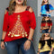 Large-size T-shirt Top Women's Wear