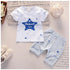 Summer Boy's Five-pointed Star Short Sleeve