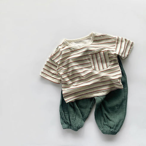 Cotton Loose Casual Short Sleeve Top Versatile T-shirt