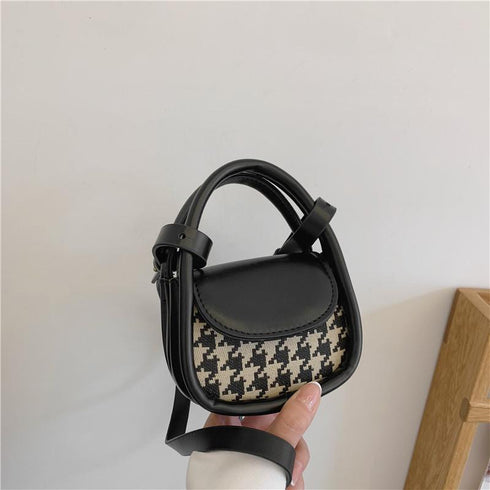 Plaid accessories bag mini children's small bag foreign style crossbody bag