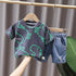 Summer children's short sleeve T-shirt set