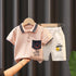 Summer boys short sleeve suit