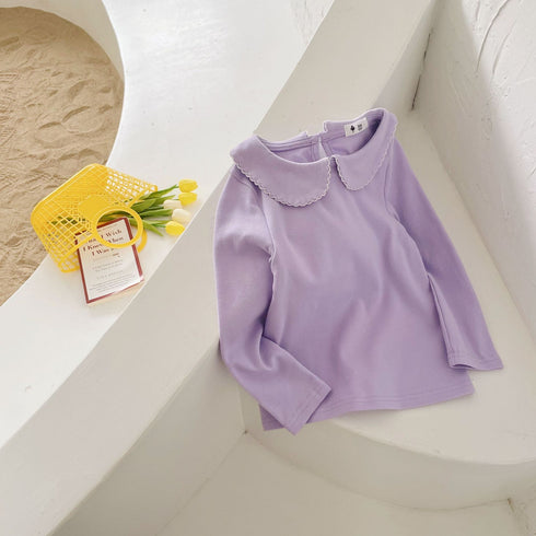 Girl's Long Sleeve Backing Shirt