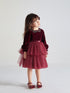 New Year's Christmas children's dress princess dress catwalk dress