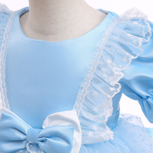 Girls' Dress Summer Children's New Princess Dress Mesh Paggy Dress