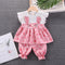 Girls summer casual suit two-piece set