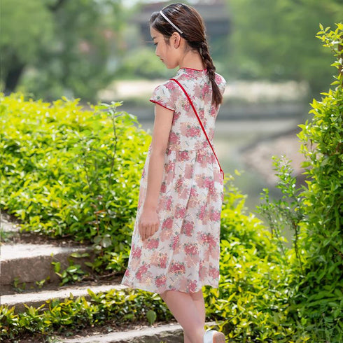 Summer Super Fairy Modified Cheongsam Dress