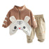 Spring and Autumn Boys Suit Long Sleeve Two-Piece Set