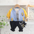 Boys spring and autumn three-piece set