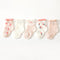 Children's Cartoon Lace Socks (five Pairs)