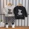 Spring and Autumn Boys Long Sleeve Two-Piece Set