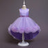 Flower-tailed dress dress piano performance unkempt dress princess dress