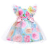 European And American Girls Dress Floral Print Children's Dress Bow Children's Princess Dress Dress Dress