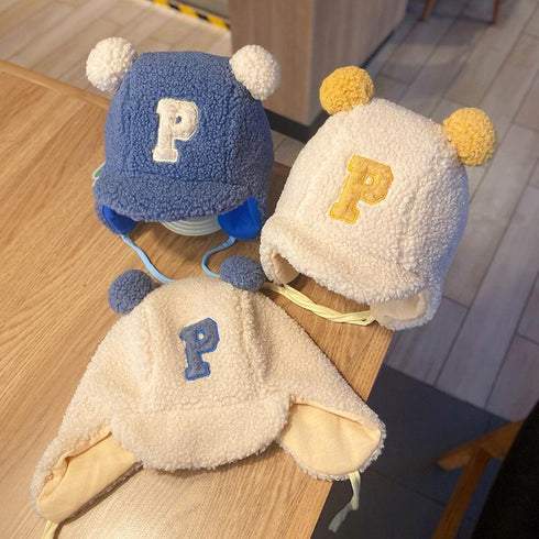 Autumn and winter ear protection warm Lei Feng cap 18.5-19.6 inches