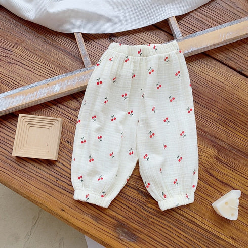 Mosquito Proof Pants Ice Silk Children's Pants Summer Baby Quick Drying Casual Pants