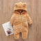 Inclined placket solid color velvet climbing clothing autumn and winter plus velvet padded jumpsuit