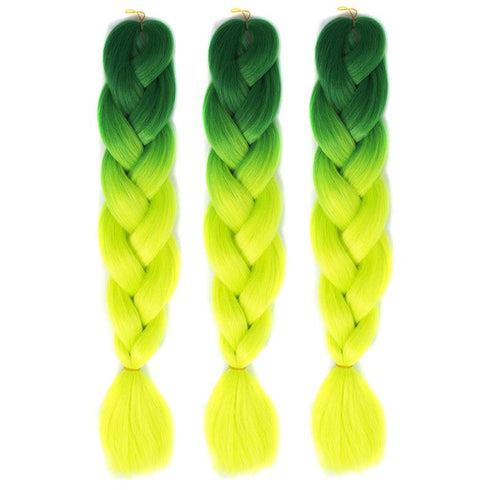 Chemical fiber big braid wig color dirty braid