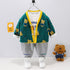 Boys children's clothing spring and autumn three-piece set