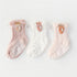 Children's Breathable Mesh Non Slip Socks (three Pairs)
