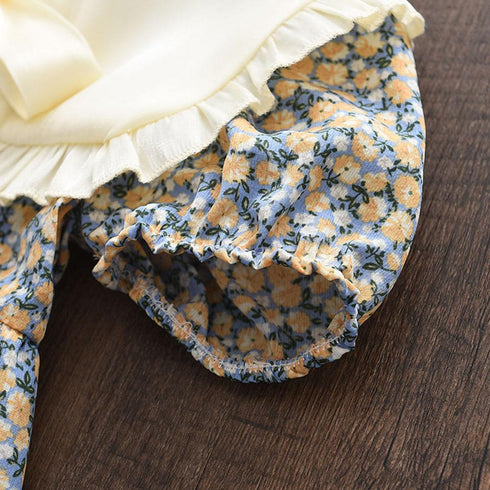 Summer Girl's Doll Neck Dress Princess Dress