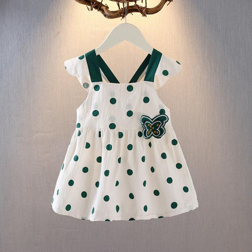 Summer New Girls Dress Children's Baby Vest Skirt Fairy Exotic Princess Suspender Skirt