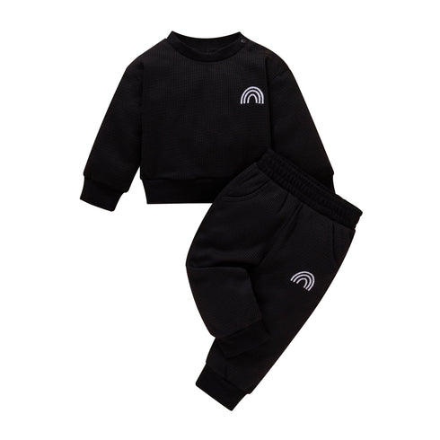 Boy's Long Sleeve Top+ Pants Two-Piece Set