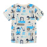 Summer Boys cartoon truck suit