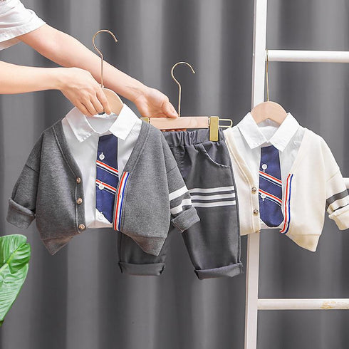 Spring and Autumn Boys Leisure Suit