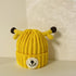 Children's Wool Hat Cute Antler Pullover Hat In Autumn And Winter Circumference 18.9-20.5 inch
