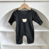 Double-sided German velvet baby one-piece Harbin clothes close-fitting bottoming shirt
