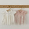 Baby Princess Dress Open Bubble Short Sleeve Skirt Embroidered Mesh Skirt