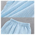 Summer girls boy's children's clothing cotton gauze two-piece set