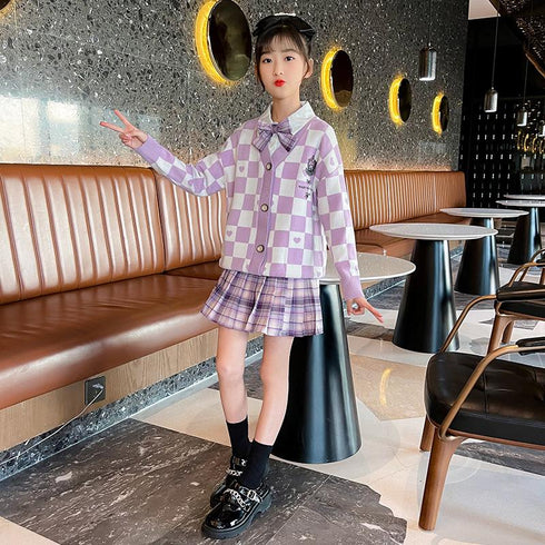 Spring Embroidered Shirt Set