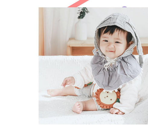 Cotton Knee Pad Cartoon Breathable Newborn Baby Crawling Knee Pad