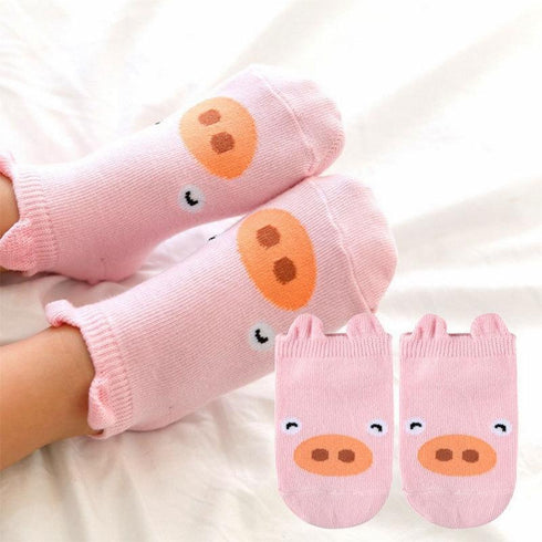 Baby cartoon cotton socks