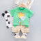 Summer children's suit short sleeve two-piece set