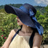 Summer women's seaside sun hat Circumference21.7-23.6 inch(55-60cm)