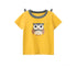 Summer Children's Short-sleeved Owl/Hedgehog