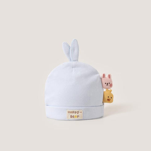 Baby Hat Autumn And Winter Cotton Warm Rabbit Ear Circumference 14.2-15.0 inch