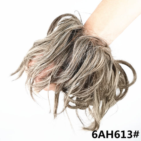 Female chemical fiber messy fluffy curly wig