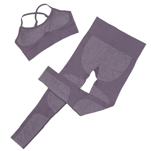 Yoga vest set sports suit